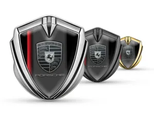Porsche Badge Marca Auto Disegno Drift High-End